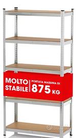Scaffale nuovo in metallo