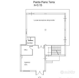 Locale commerciale ampio parcheggio