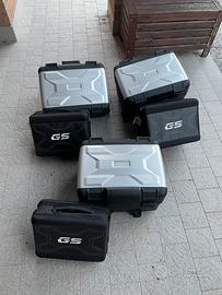 Tris valigie BMW Gs 1200 1250 vario