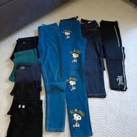 9 LEGGINGS TG 11/13 A VARIE MARCHE