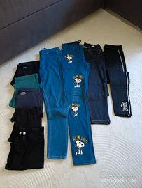 9 LEGGINGS TG 11/13 A VARIE MARCHE