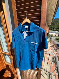 Polo vintage Lacoste taglia L blu