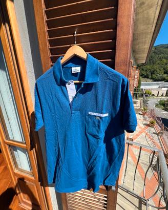 Polo vintage Lacoste taglia L blu
