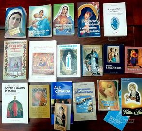 20 Libri + opuscoli Lotto Preghiere a Maria SS.ma.