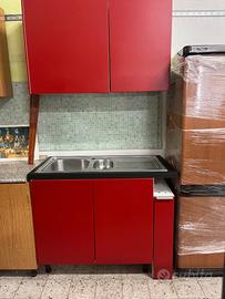 parete cucina con lavello