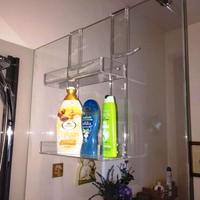 Porta bagnoschiuma pensili per box doccia