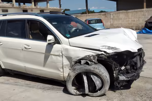 Mercedes GL 350 BlueTEC AMG Sport incidentata