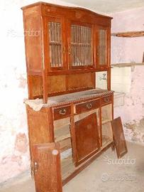 Mobile vetrinetta anni 1920 VINTAGE da restaurare