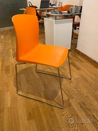 Sedia Design arancione
