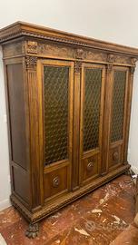 Mobile libreria legno massello