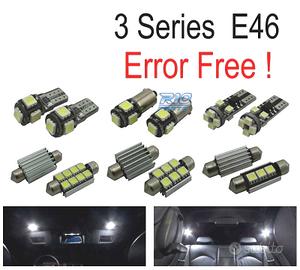 KIT 20 LAMPADE LED INTERNE BMW E46 M3 318I 318TI 3