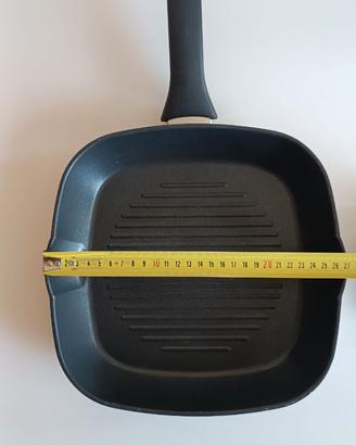 BISTECCHIERA QUADRA INDUZIONE GAS ELETTRICO CM 26