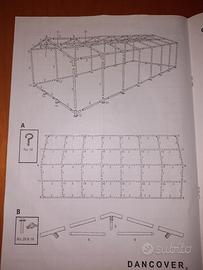 Struttura tendone per feste Dancover