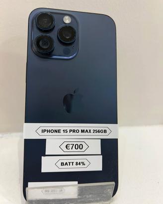 iPhone 15 Pro Max 256GB promo
