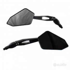 Coppia specchi effetto carbonio Kymco Downtown