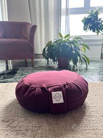 5 cuscini yoga e meditazione zafu cotone