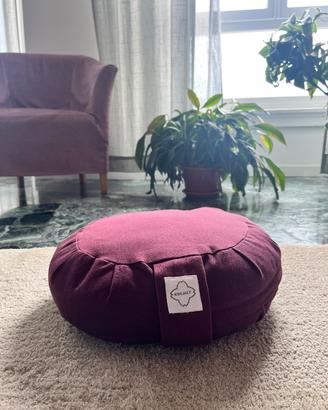 5 cuscini yoga e meditazione zafu cotone
