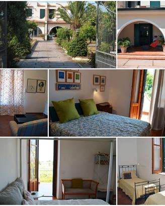 Villa tra campagna e mare