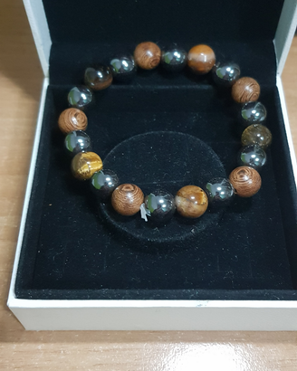 Bracciale Uomo Legno Multicolor