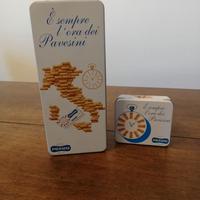 Due scatole pavesini da collezione