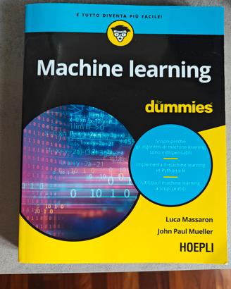 Libro "Machine Learning For Dummies"