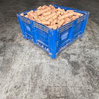 legno/tronchetti realizzati con trucioli pressati