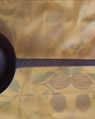 mestolo in rame vintage 