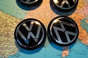 4x Tappi Coprimozzo Volkswagen