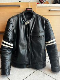 Giacca da moto in pelle