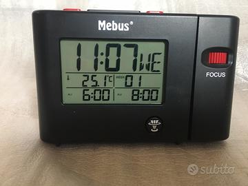 Mebus Radio sveglia con proiezione orario