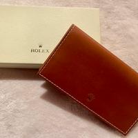 Rolex Mini Rubrica Telefonica In Pelle Nuova