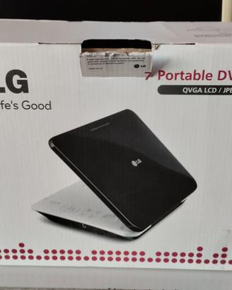 7 Portable DVD Player LG DP450 guasto