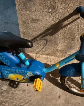 Bicicletta con rotelle