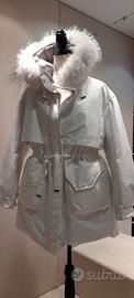 piumino donna NUOVO taglia M  bianco DIEGO M