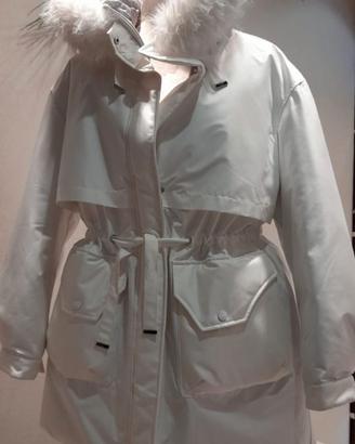 piumino donna NUOVO taglia M  bianco DIEGO M