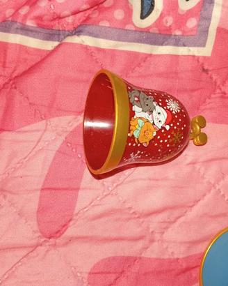 3 campanelle disney aladin  i gattini biancaneve