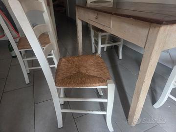 tavolo modello shabby 