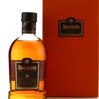 whisky Aberfeldy 21 Anni invecchiamento  ed. limit