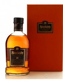 whisky Aberfeldy 21 Anni invecchiamento  ed. limit