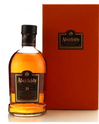whisky Aberfeldy 21 Anni invecchiamento  ed. limit