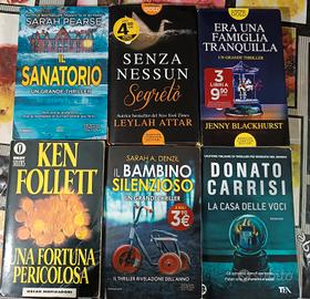 Lotto libri thriller bestseller  narrativa 