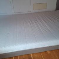 Letto IKEA Evanger 140×200 materasso Moshult