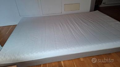 Letto IKEA Evanger 140×200 materasso Moshult