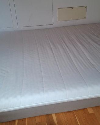 Letto IKEA Evanger 140×200 materasso Moshult