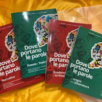 Libri italiano Dove portano le parole INTATTI