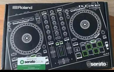 CONSOLE ROLAND DJ 202 SET COMPLETO DEEJAY 