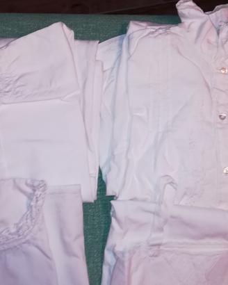 4 camicia da notte donna d'epoca - inizio 900