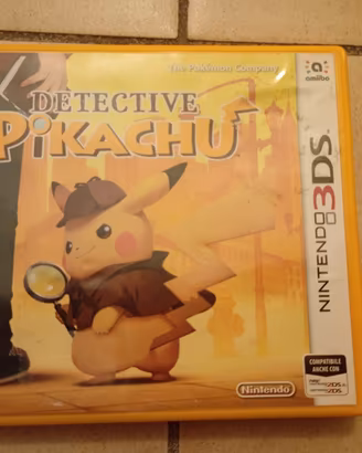 gioco Nintendo 3ds detective Pikachu 