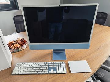Imac 24 M1 16GB 512GB + tastiera + trackpad