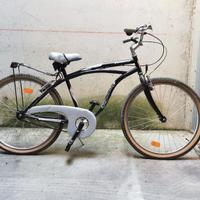 bicicletta nera cruiser Girardengo